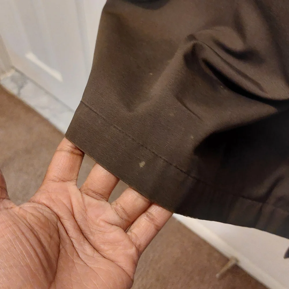 Vintage Dark Brown Trench Coat Size 40R - Picture 12 of 15